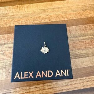 Alex and Ani Gold Lotus charm